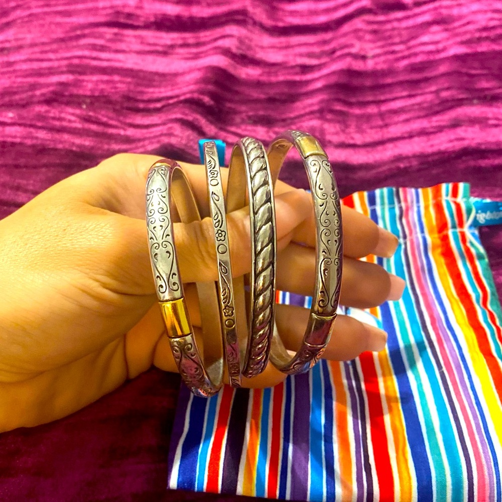 Brighton 4-pc bangle set